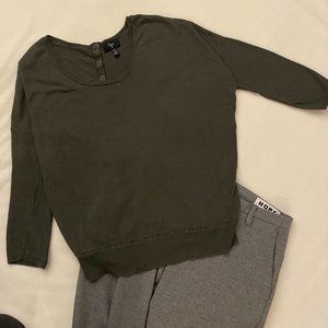 Forest Green Aqua Sweater Bloomingdales